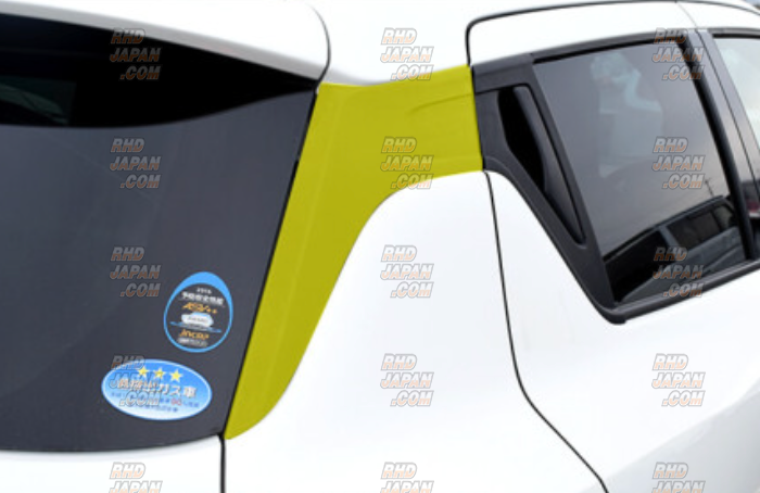 Second Stage C-Pillar Rear Door Garnish Set Digital Carbon Pattern